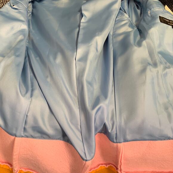 COMME des GARCONS HOMME PLUS Size M Black White Tweed Jacket - Picture 7 of 7